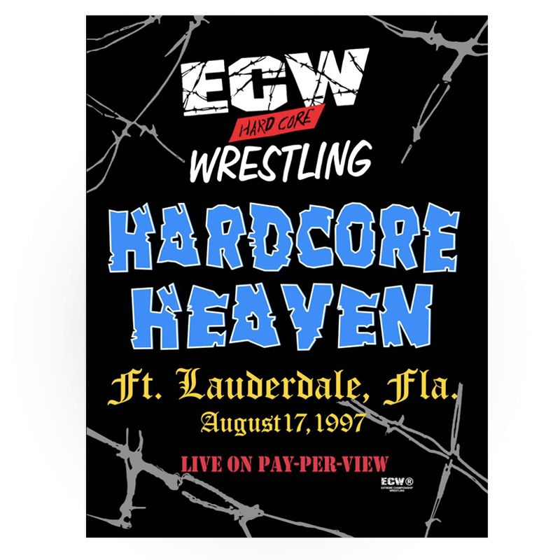 ECW Hardcore Heaven 1997 Event Program
