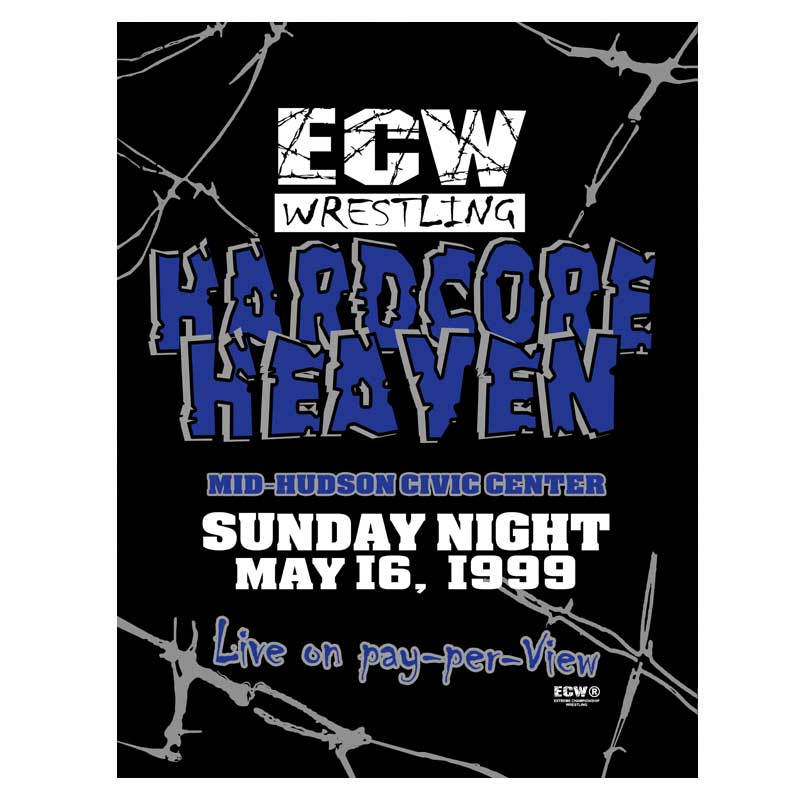 ECW Hardcore Heaven 1999 (May 1999) Event Program
