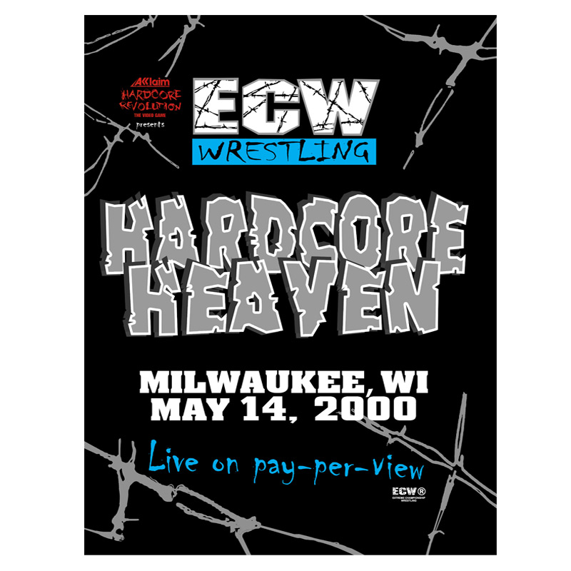 ECW Hardcore Heaven 2000 (May 2000) Event Program
