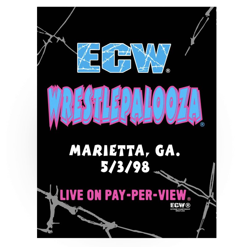 ECW Wrestlepalooza 1998 (May 1998) Event Program

