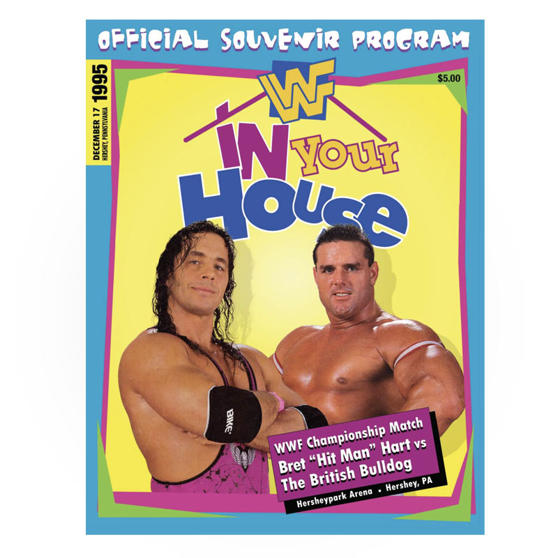 WWF In Your House December 1995 Event Program