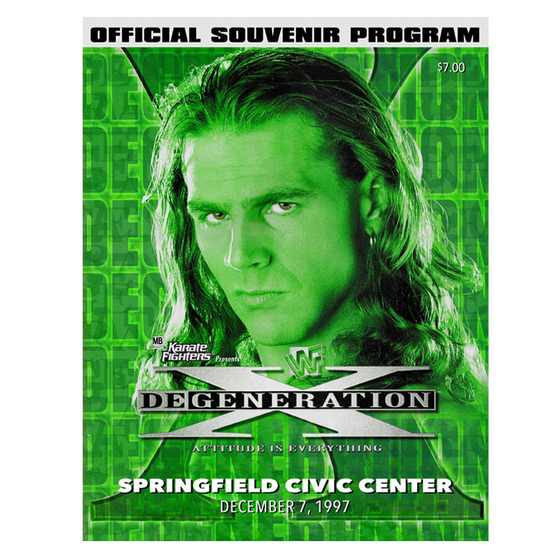 WWF In Your House: D-Generation X (Dec. 1997) Event Program
