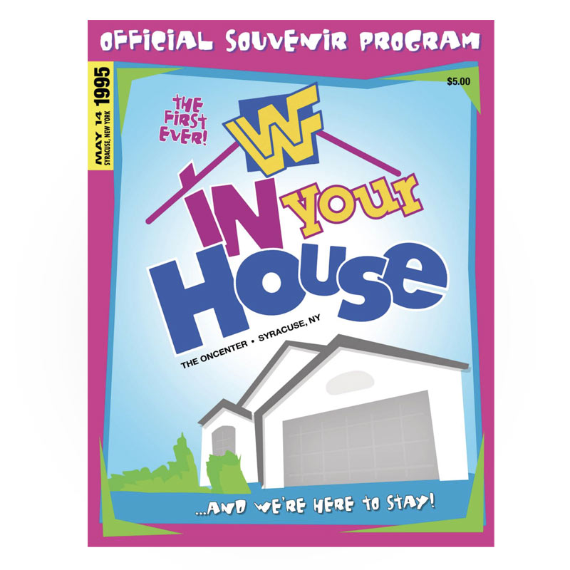 In Your House May 1995 Event Program
