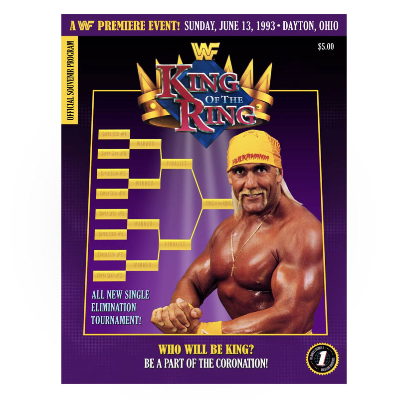 King of the Ring 1993 Event Program
