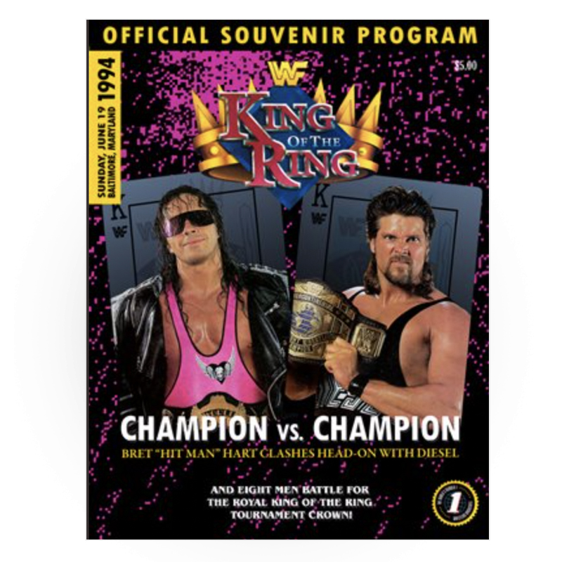 King of the Ring 1994 Event Program
