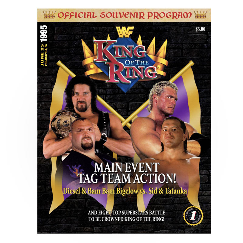 King of the Ring 1995 Event Program
