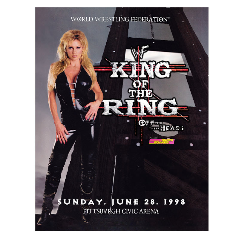 King of the Ring 1998 Event Program
