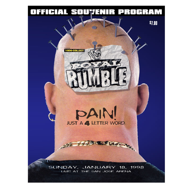 Royal Rumble 1998 Event Program
