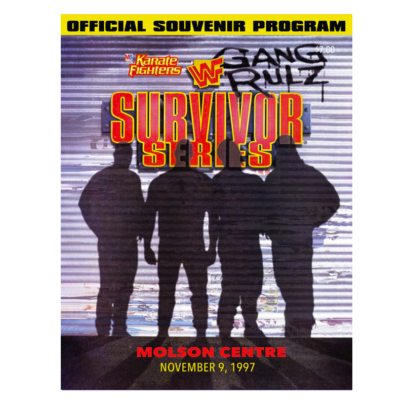 Survivor Series 1997 (English) Event Program
