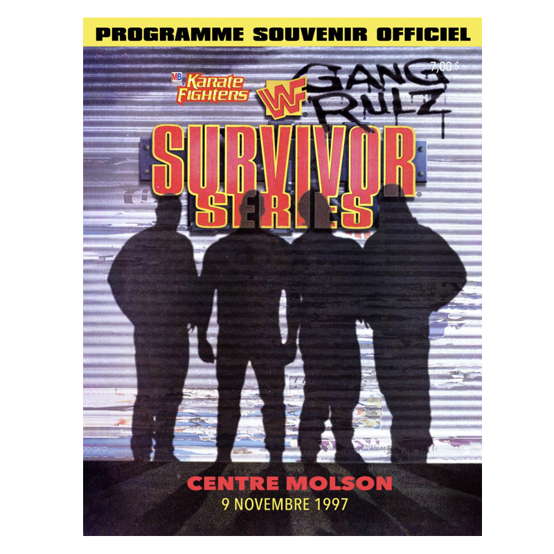 Survivor Series 1997 (French) Event Program
