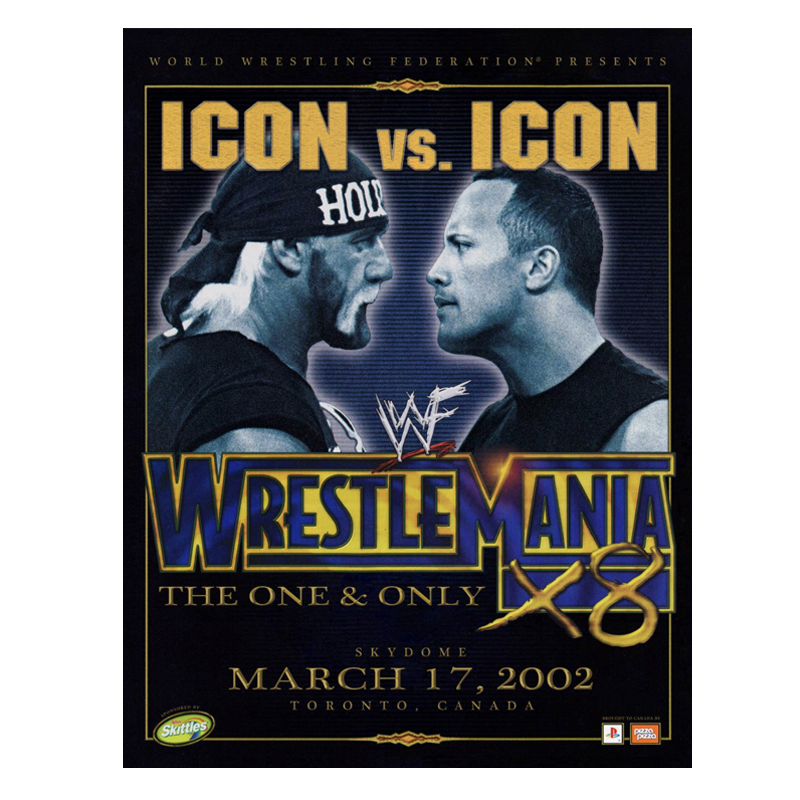 WrestleMania 18 2002 Event Program
