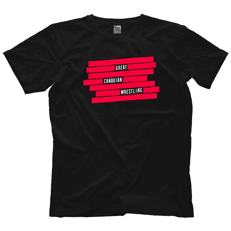 Great Canadian Wrestling Bars T-Shirt