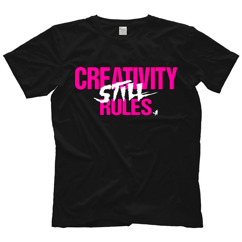 Creativity Still Rules (Pink) T-Shirt